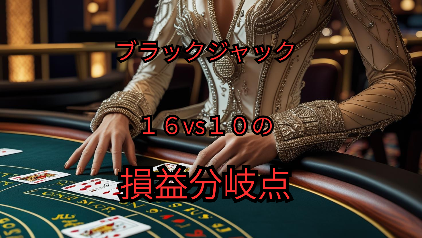 ディーラー10 vs プレイヤー16